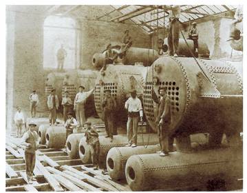 �La Metal�rgica de Vitoria� lantegia. (La Meta, 1900).<br><br>